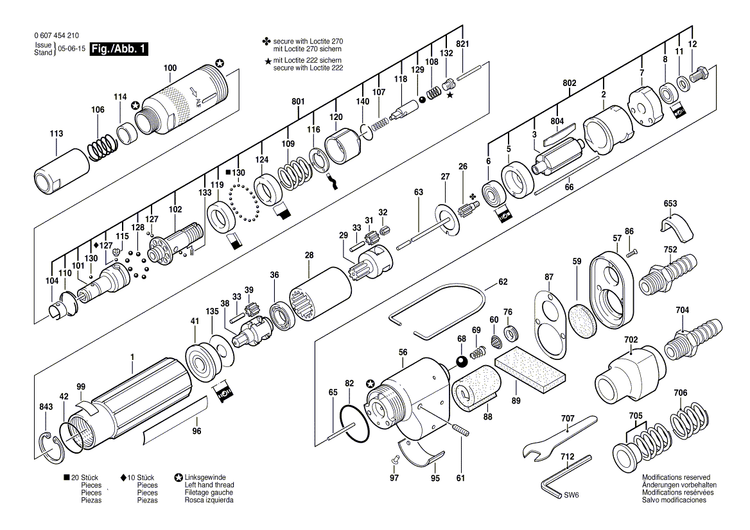New Genuine Bosch 3604220012 Rotor