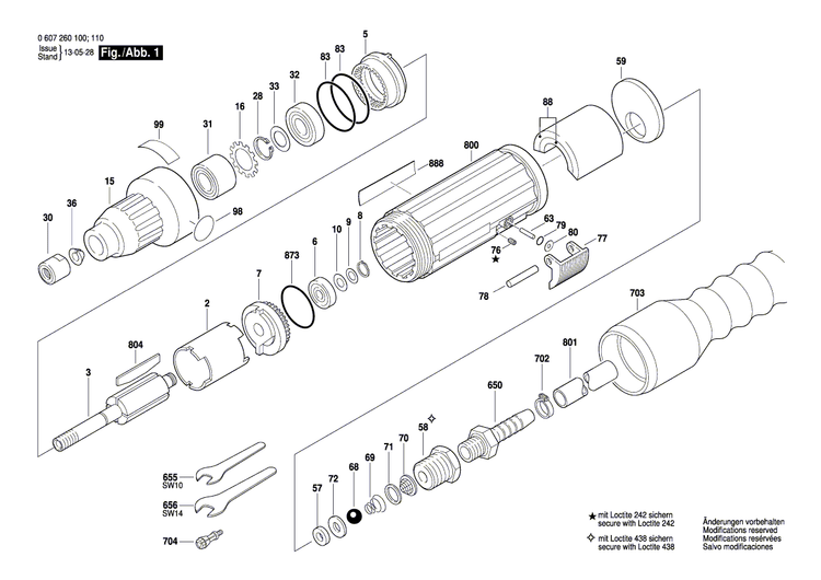 New Genuine Bosch 3604220036 Rotor