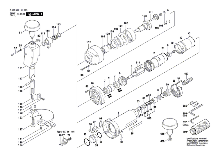 New Genuine Bosch 3604220044 Rotor