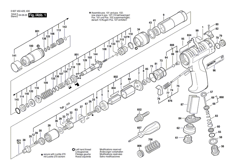 New Genuine Bosch 3604220104 Rotor