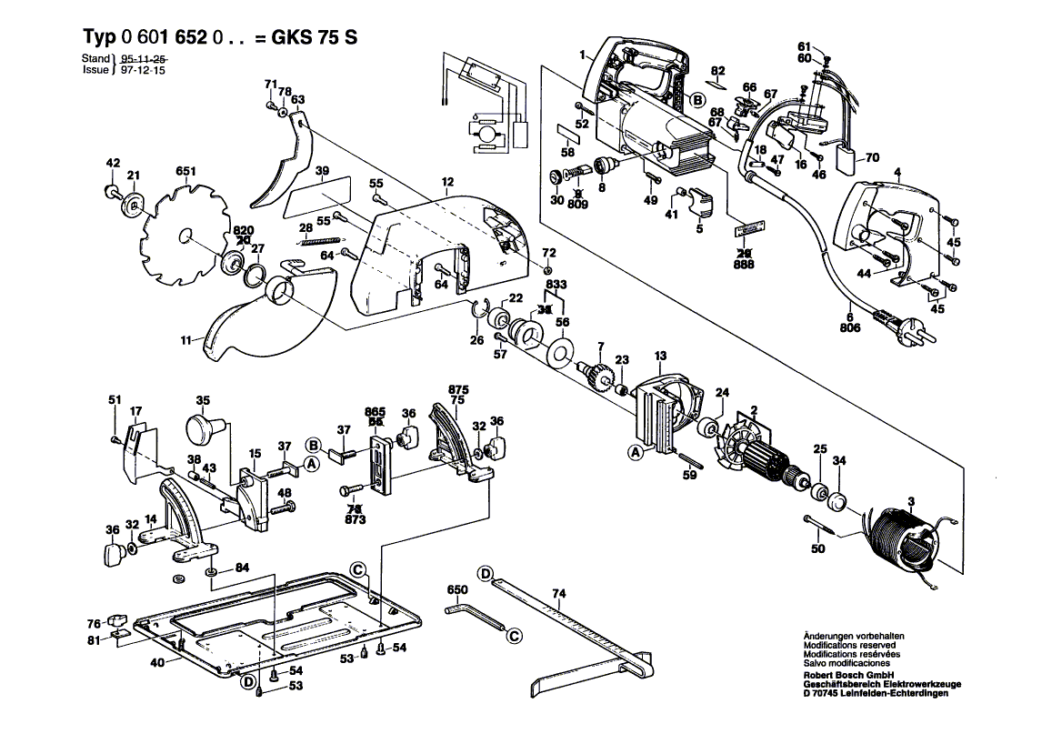 New Genuine Bosch 3604220508 Field