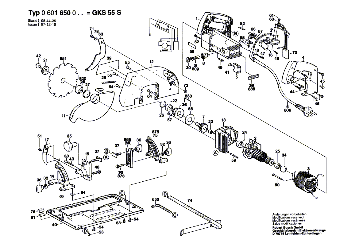 New Genuine Bosch 3604220514 Field