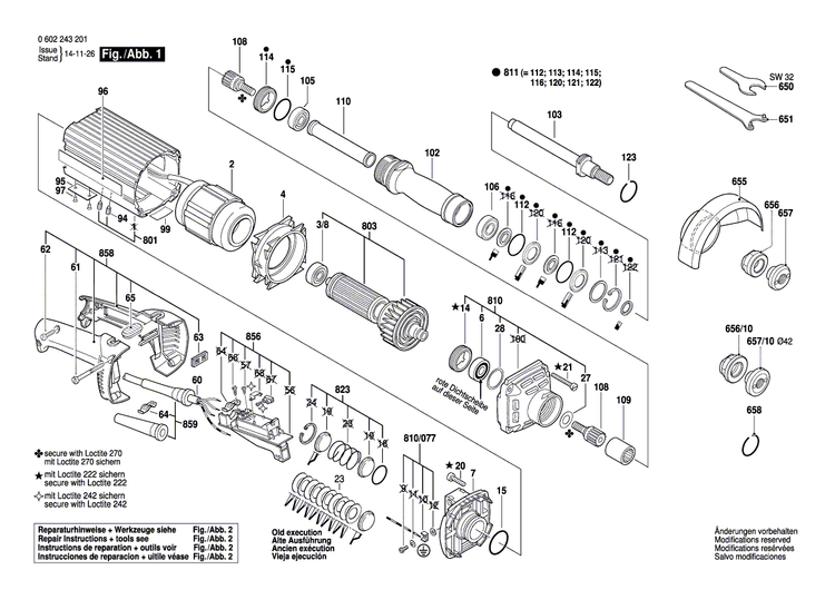New Genuine Bosch 3604229082 Stator