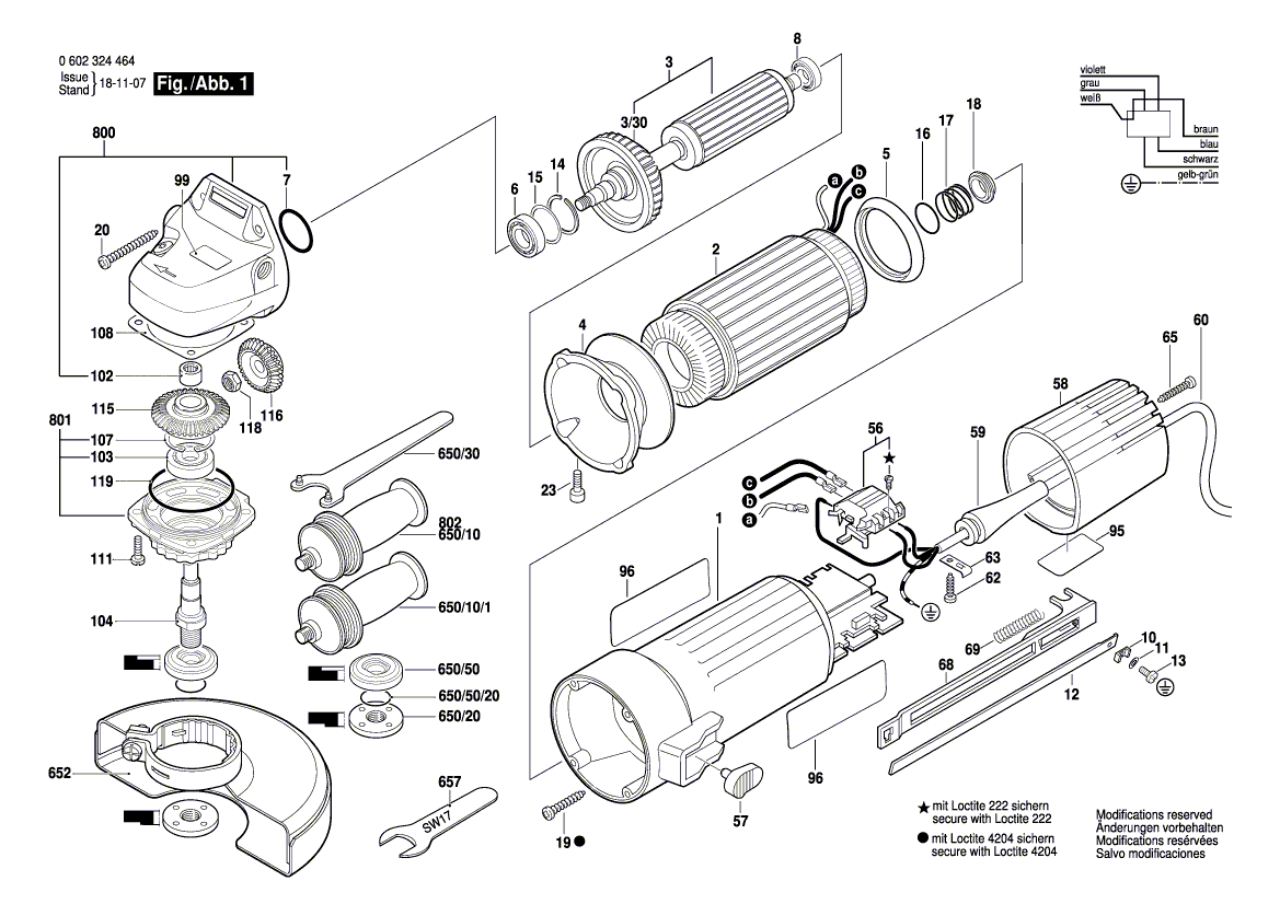 New Genuine Bosch 3604229114 Stator