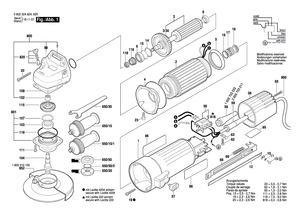 New Genuine Bosch 3604229122 Stator