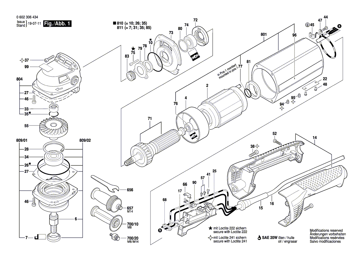 New Genuine Bosch 3604229130 Stator