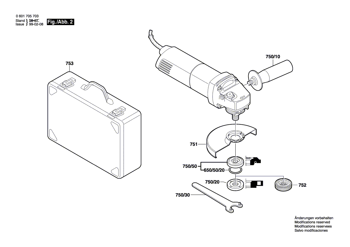 New Genuine Bosch 3604460058 Power supply cord