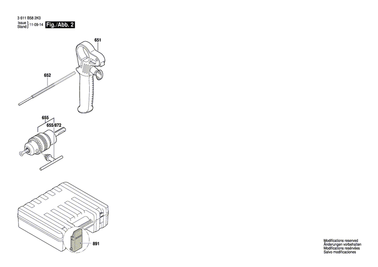 New Genuine Bosch 3604460084 Power supply cord