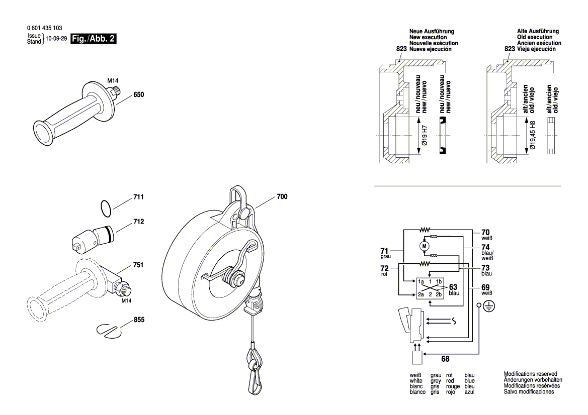 New Genuine Bosch 3604460135 Connecting Cable