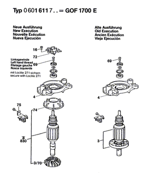 New Genuine Bosch 3604542501 Rotor