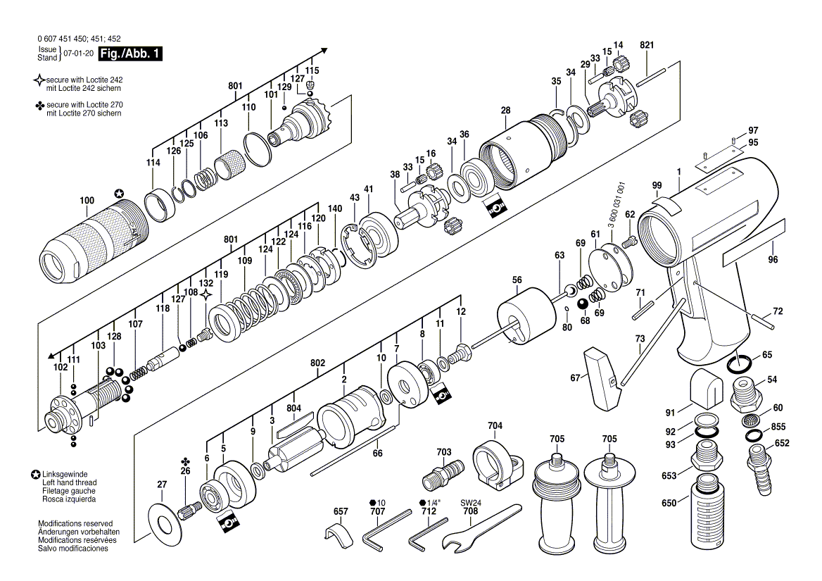 New Genuine Bosch 3604617000 Compression Spring