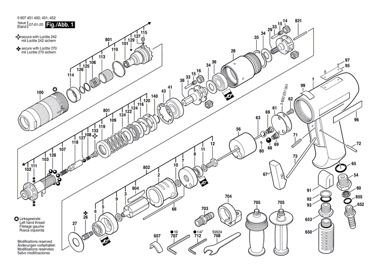 New Genuine Bosch 3604617000 Compression Spring