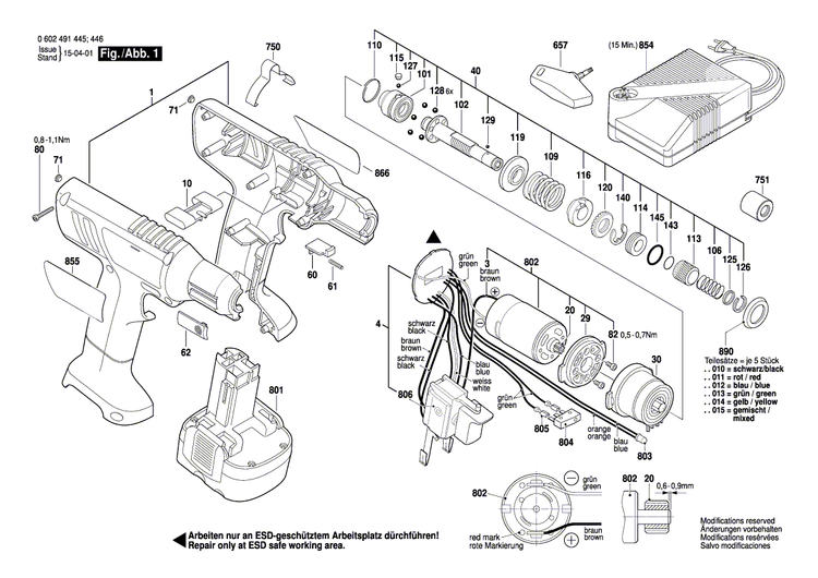 New Genuine Bosch 3604619003 Compression Spring