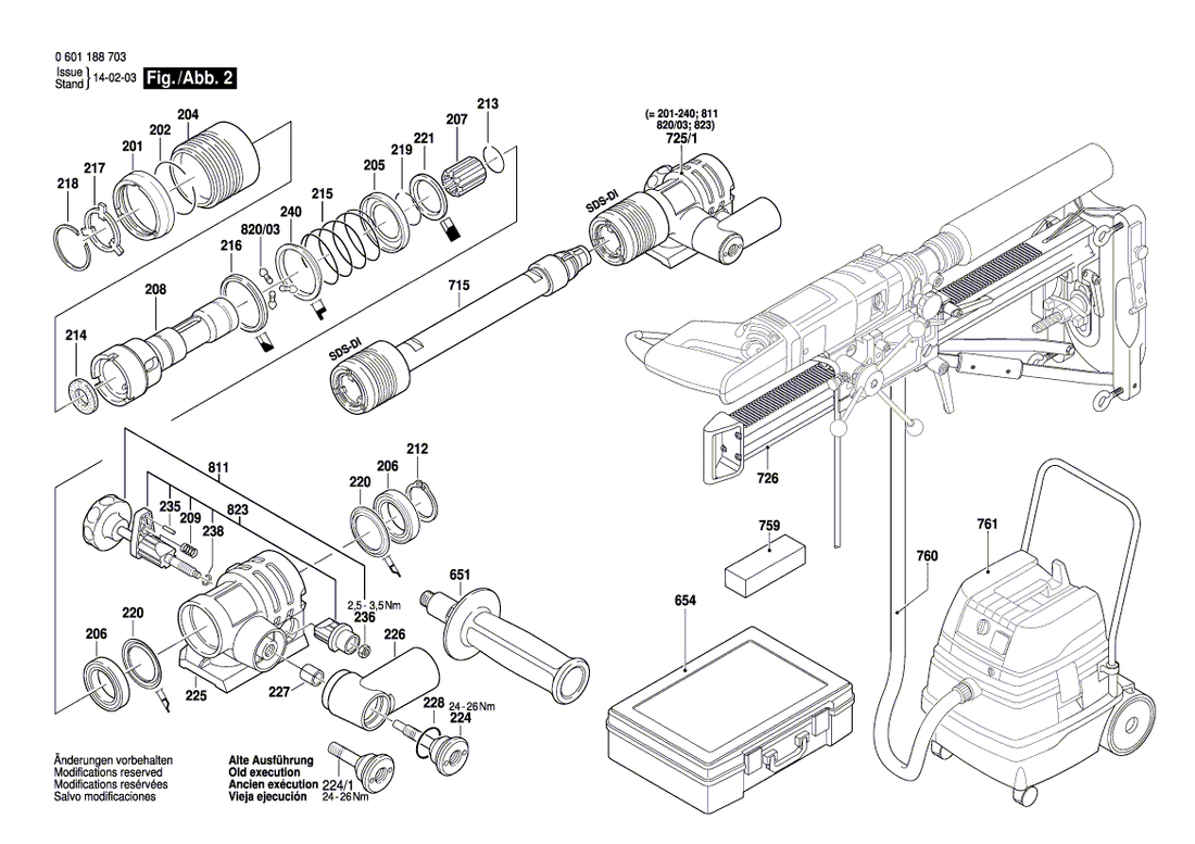 New Genuine Bosch 3604652001 Spiral Spring