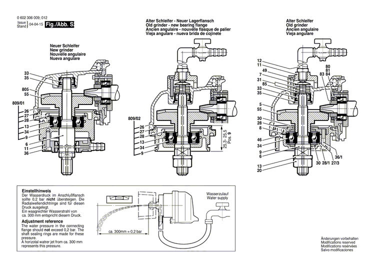 New Genuine Bosch 3605102080 Motor Housing
