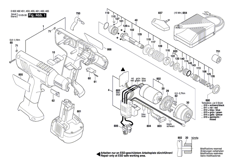 New Genuine Bosch 3605105035 Housing Section