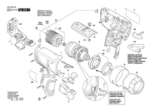 New Genuine Bosch 3605105056 Gear cover