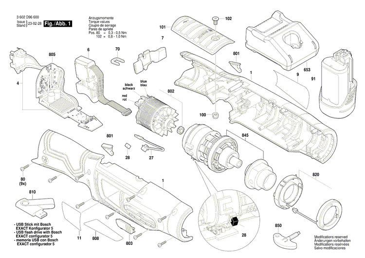 New Genuine Bosch 3605105059 Housing