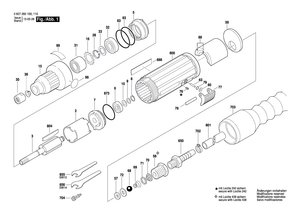 New Genuine Bosch 3605108045 Spindle Housing
