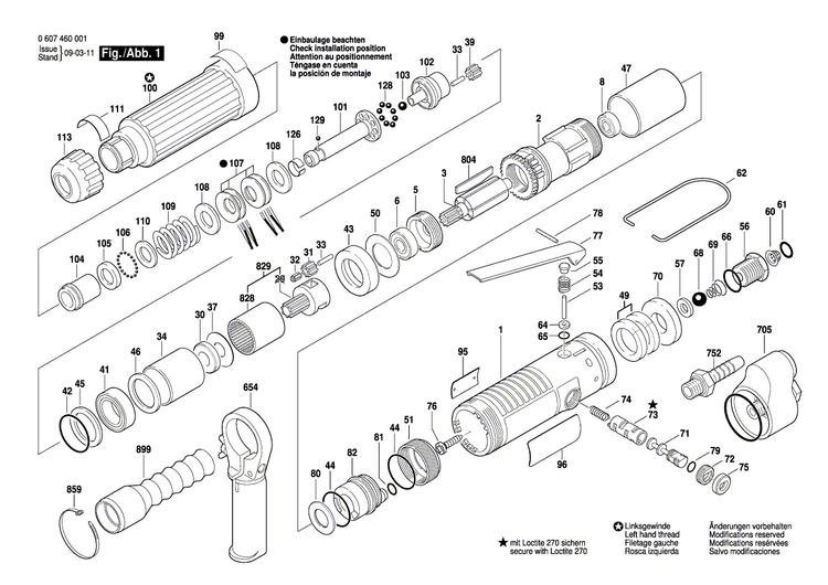 New Genuine Bosch 3605108072 Motor Housing
