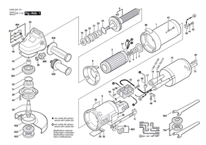 New Genuine Bosch 3605108110 Motor Housing