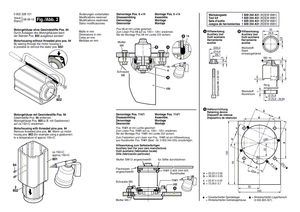 New Genuine Bosch 3605108159 Motor Housing