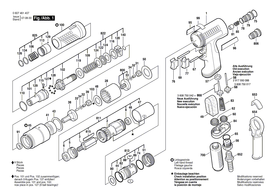 New Genuine Bosch 3605125039 Housing