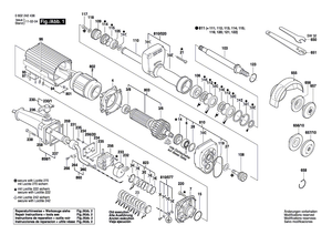 New Genuine Bosch 3605132035 Handle