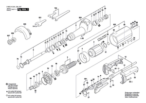 New Genuine Bosch 3605132077 Handle