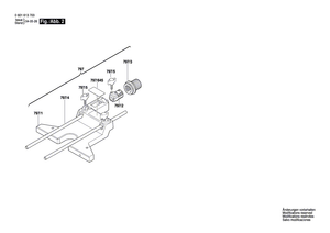 New Genuine Bosch 3605133531 Handle Cover