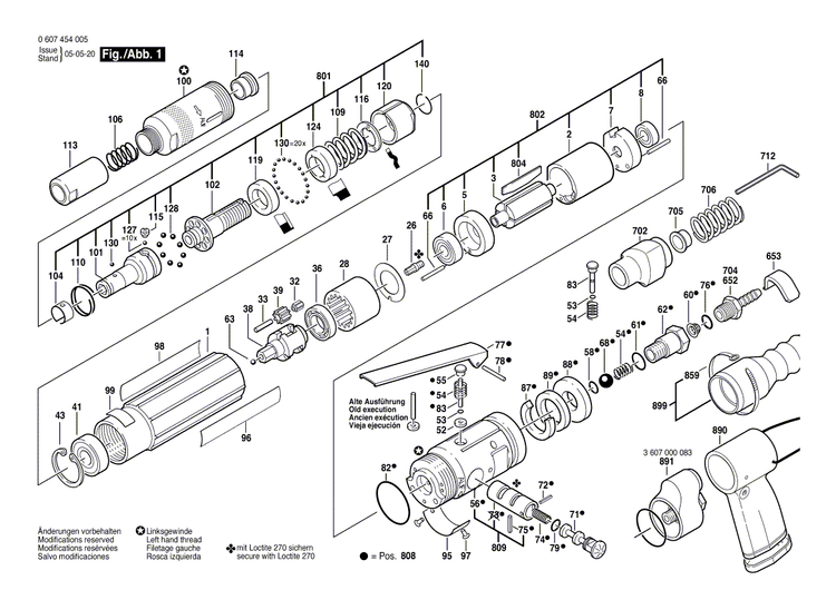 New Genuine Bosch 3605190179 Valve Housing