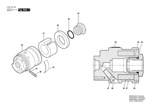 New Genuine Bosch 3605190191 Valve Housing