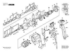 New Genuine Bosch 3605190518 Gear Housing