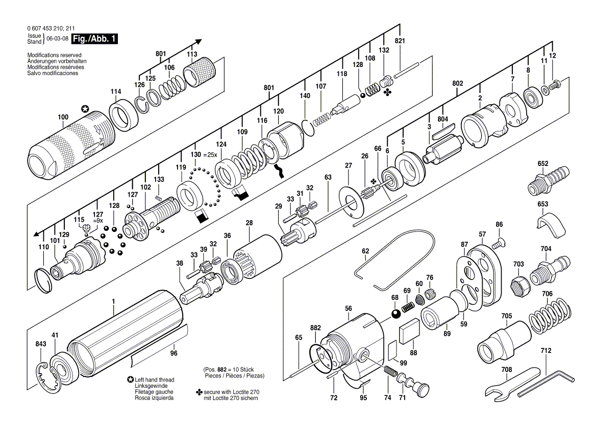 New Genuine Bosch 3605500003 Housing Cover