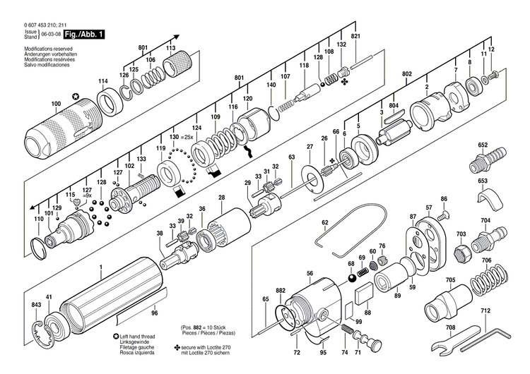 New Genuine Bosch 3605500003 Housing Cover