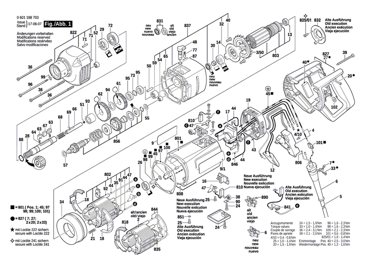 New Genuine Bosch 3605500156 Bearing cover