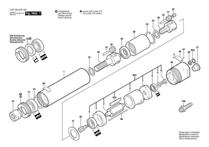 New Genuine Bosch 3605700021 Bearing Flange