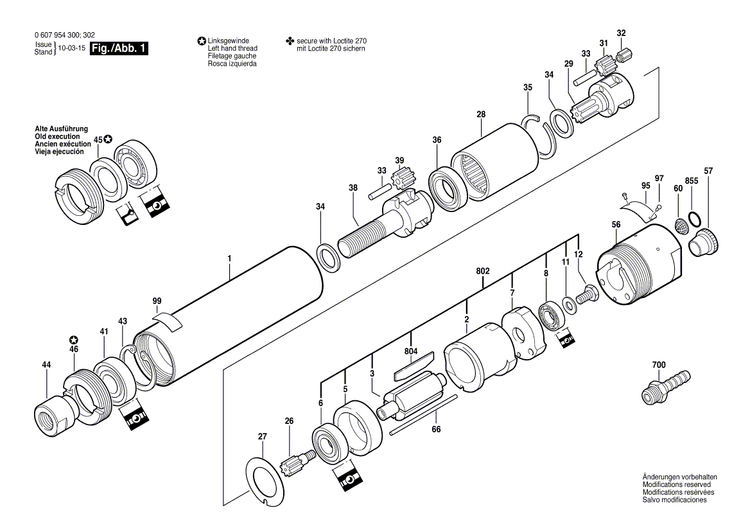 New Genuine Bosch 3605700021 Bearing Flange