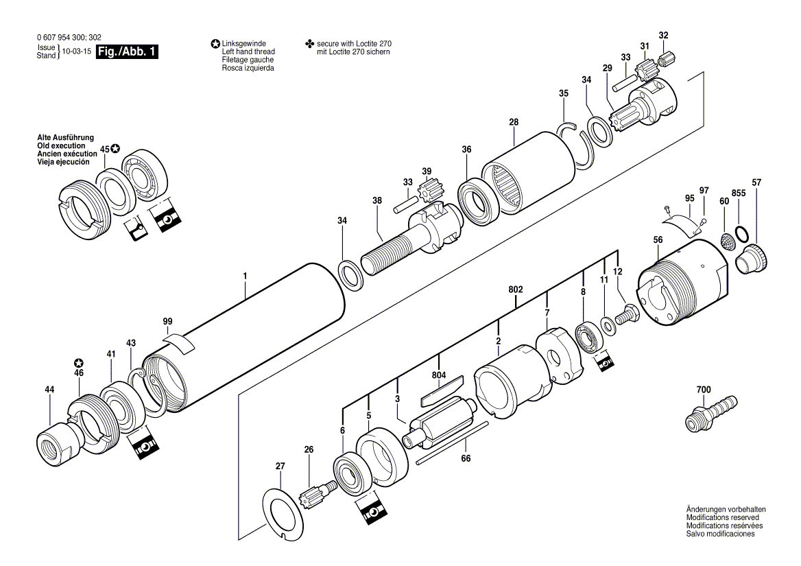 New Genuine Bosch 3605700022 Bearing Flange