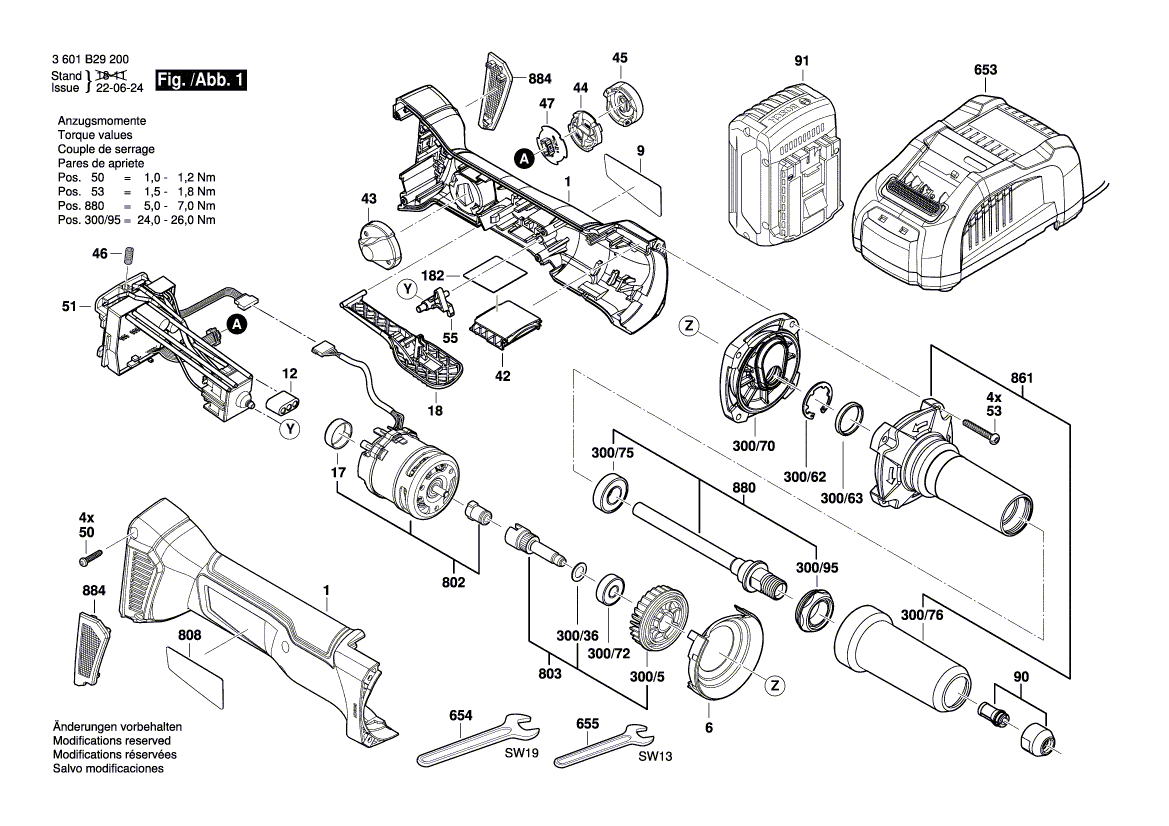 New Genuine Bosch 3605700225 Intermediate Flange