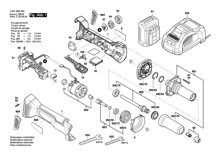 New Genuine Bosch 3605700225 Intermediate Flange