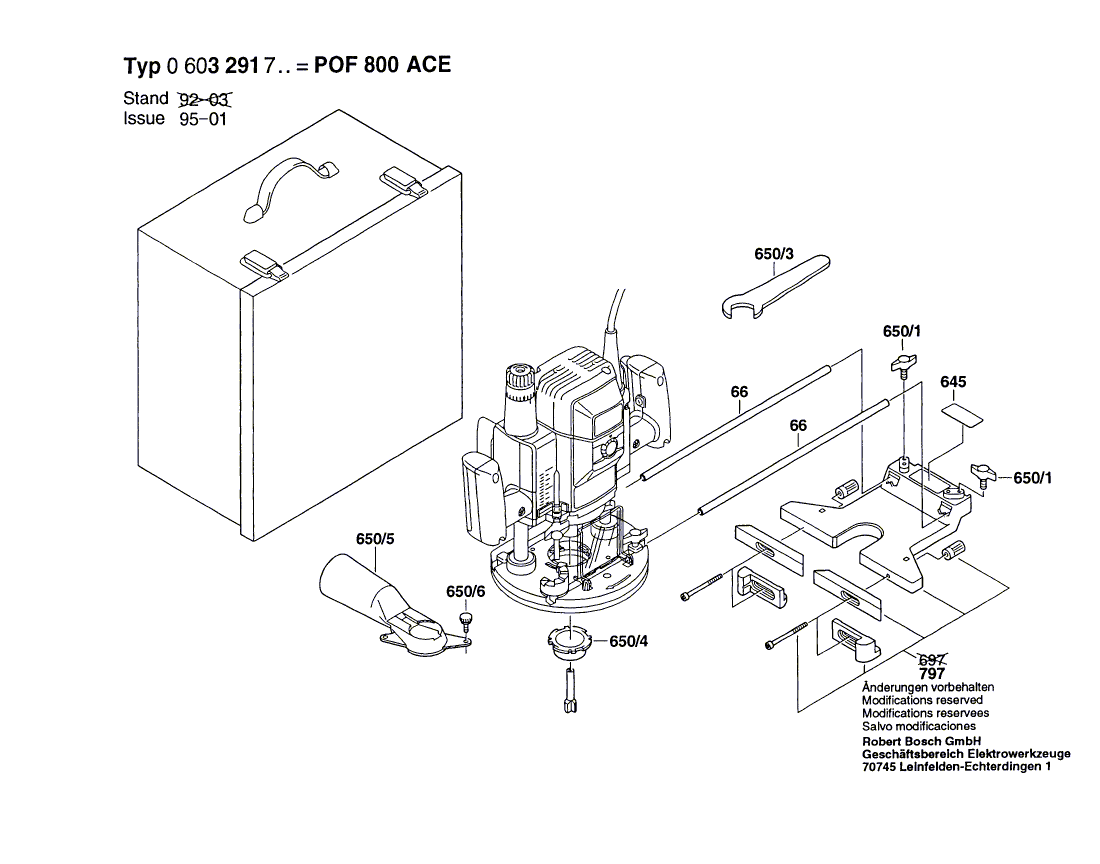 New Genuine Bosch 3605702581 Base Plate