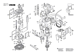 New Genuine Bosch 3605702598 Base