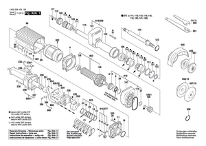 New Genuine Bosch 3605703034 Clamping-Flange