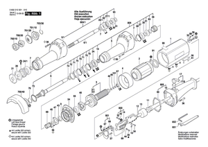 New Genuine Bosch 3605703070 Clamping-Flange