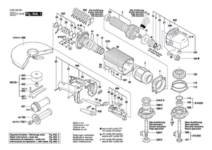 New Genuine Bosch 3605703088 Clamping-Flange