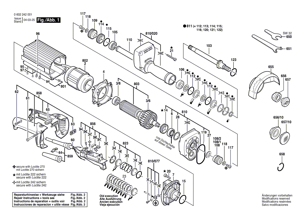 New Genuine Bosch 3605703089 Clamping-Flange