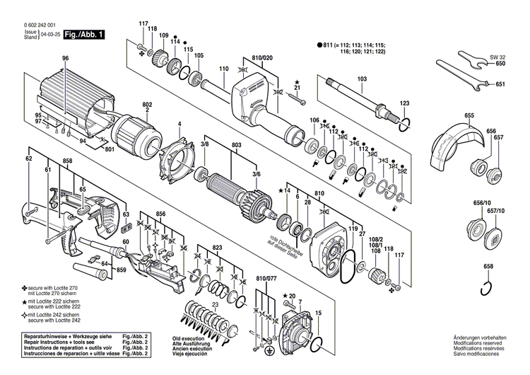 New Genuine Bosch 3605703089 Clamping-Flange