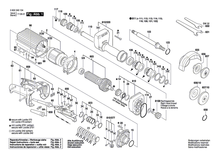 New Genuine Bosch 3605805009 Bearing Flange