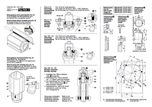 New Genuine Bosch 3605806075 Spindle Housing
